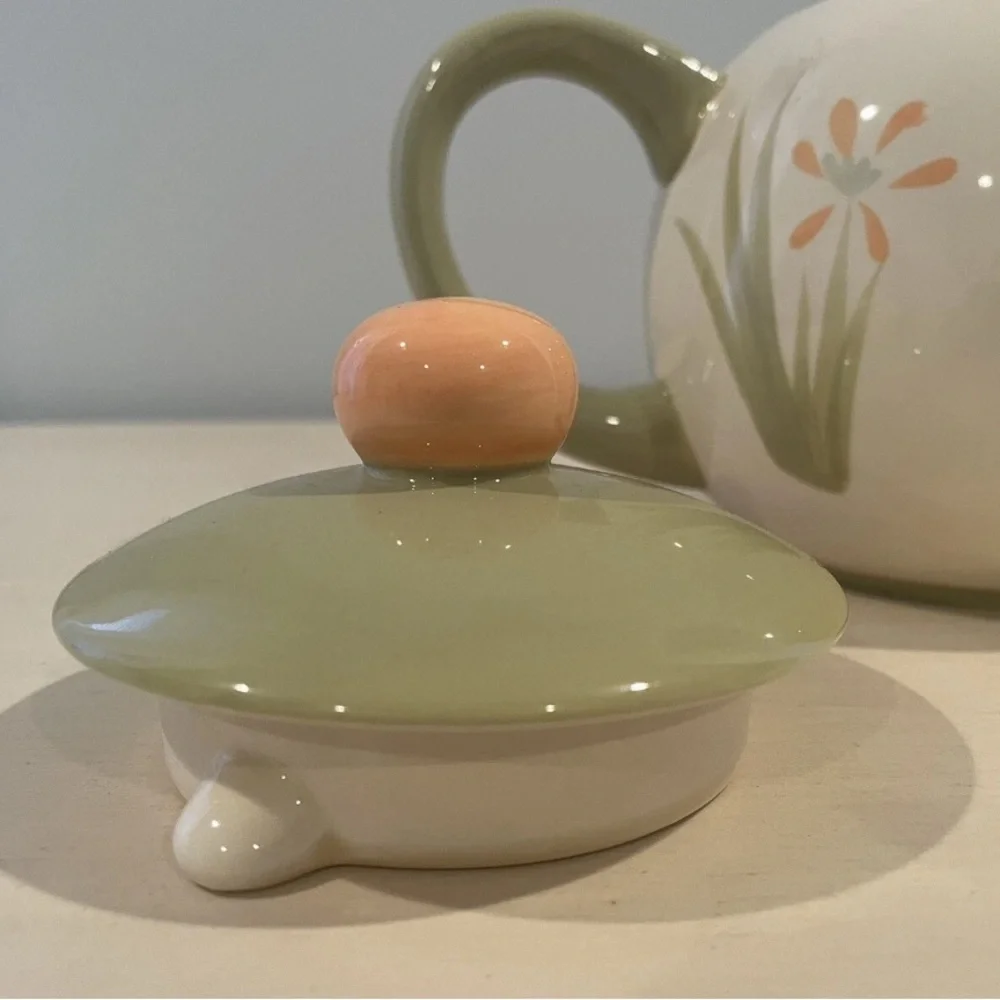 Sur la Table Floral Ceramic Teapot